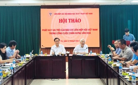 Phát huy vai trò của báo chí Liên hiệp Hội trong công cuộc chấn hưng văn hóa