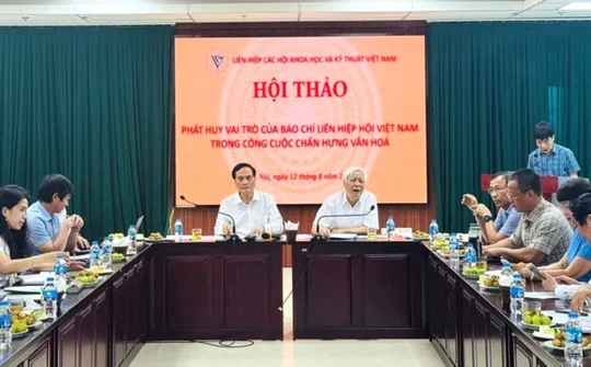 Phát huy vai trò của báo chí Liên hiệp Hội trong công cuộc chấn hưng văn hóa