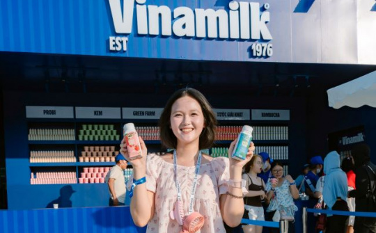 Vinamilk: Điểm nhấn giữa không gian âm nhạc và sắc màu