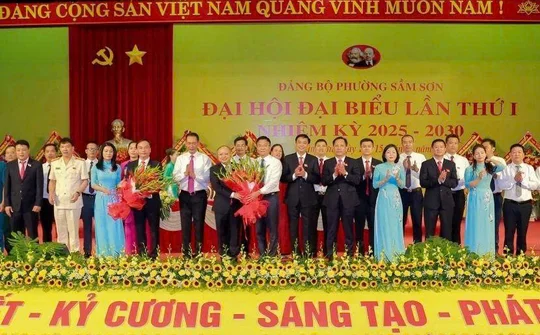 Thanh Hóa: Đảng bộ các xã, phường tổ chức thành công Đại hội lần thứ I, nhiệm kỳ 2025-2030