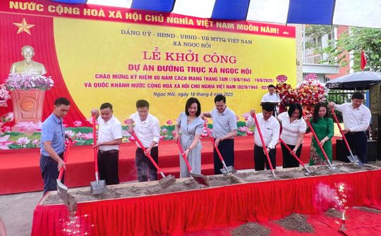 Ngọc Hồi: Những công trình ý nghĩa chào mừng 80 năm Cách mạng Tháng Tám và Quốc khánh 2/9