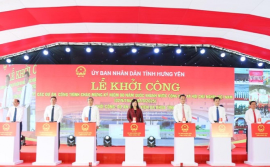 Hưng Yên khởi công dự án Bệnh viện Đa khoa quy mô 1.200 giường