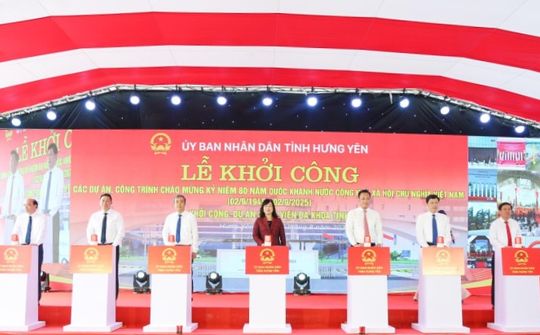 Hưng Yên khởi công dự án Bệnh viện Đa khoa quy mô 1.200 giường