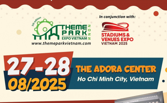 100 local and foreign enterprises to attend Theme Park Vietnam Expo 2025