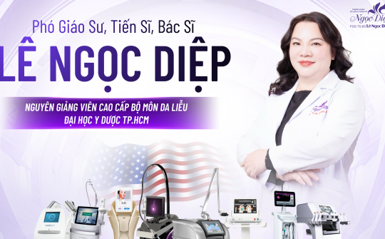 PGS.TS.BS Lê Ngọc Diệp: Bàn tay vàng trong ngành Da liễu