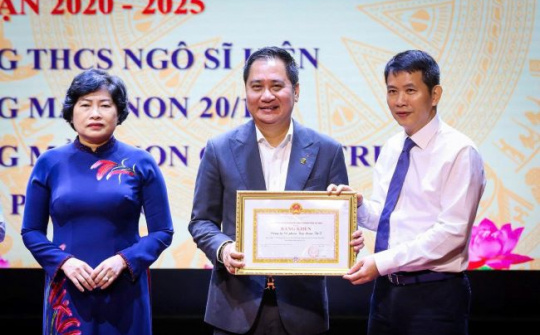 Tập đoàn T&T Group vinh dự nhận bằng khen của UBND thành phố Hà Nội