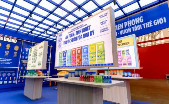 Vinamilk mang các công nghệ và tiêu chuẩn hàng đầu thế giới đến Triển lãm Thành tựu Đất nước 80 năm