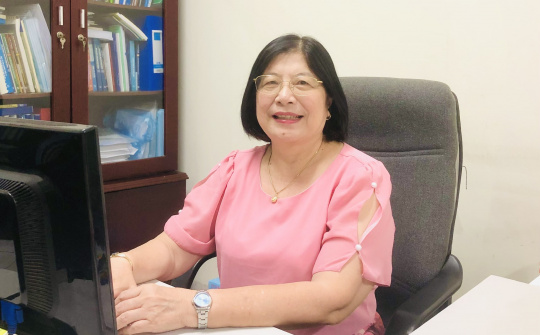 NGƯT.PGS.TS Nguyễn Thị  Kim  Hoa: Thầm lặng một sắc hương nghề ươm mầm trí tuệ