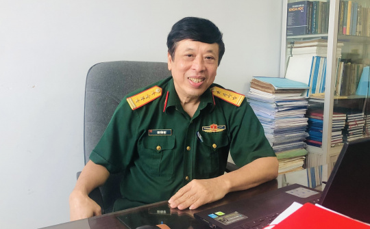 GS.TS. NGƯT Chu Văn Đạt: Dấu ấn người thầy tận tụy, gương mẫu mang quân phục xanh