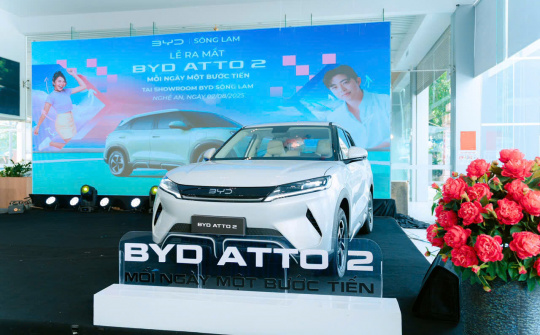 BYD Sông Lam ra mắt BYD ATTO2 - Với thông điệp "Mỗi ngày một bước tiến"