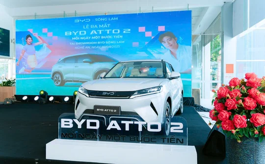 BYD Sông Lam ra mắt BYD ATTO2 - Với thông điệp "Mỗi ngày một bước tiến"