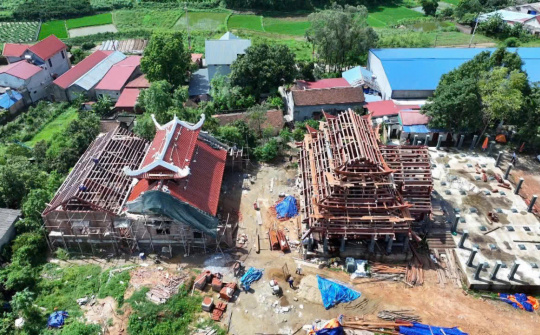Vạn Xuân Tự – Hướng tới biểu tượng kiến trúc tâm linh tiêu biểu của Thái Nguyên