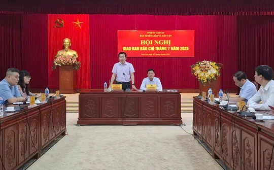 Báo chí Lào Cai chủ động thích ứng giai đoạn mới, triển khai 10 nhiệm vụ trọng tâm tháng 8