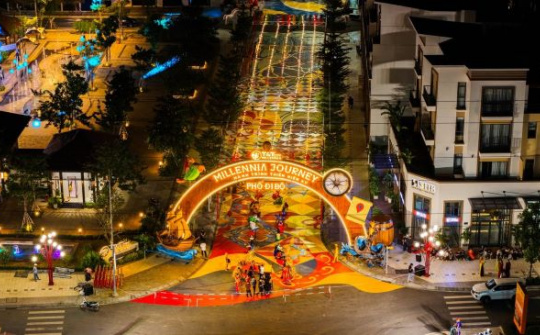 Thành phố Thiên niên kỷ T&T City Millennia bừng sáng trước đại nhạc hội