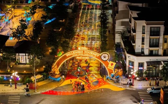 Thành phố Thiên niên kỷ T&T City Millennia bừng sáng trước đại nhạc hội