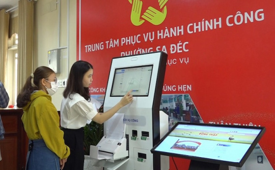 Đồng Tháp: Xây dựng nền hành chính hiện đại từ ki-ốt thông minh