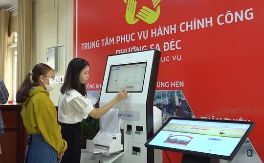 Đồng Tháp: Xây dựng nền hành chính hiện đại từ ki-ốt thông minh