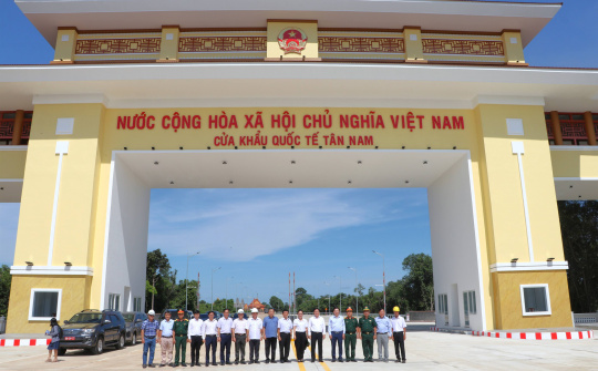 Cửa khẩu quốc tế Tân Nam – Meun Chey: Tây Ninh đã sẵn sàng khai trương