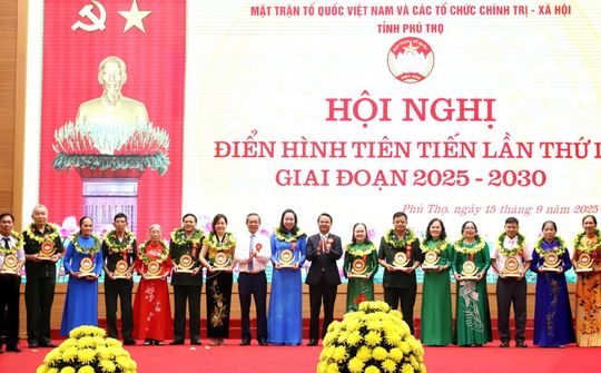 Phú Thọ tôn vinh 298 điển hình tiên tiến, khơi dậy tinh thần thi đua yêu nước giai đoạn mới