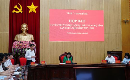 ĐHĐB Đảng bộ tỉnh Ninh Bình nhiệm kỳ 2025-2030: Hướng đến trở thành thành phố trực thuộc Trung ương