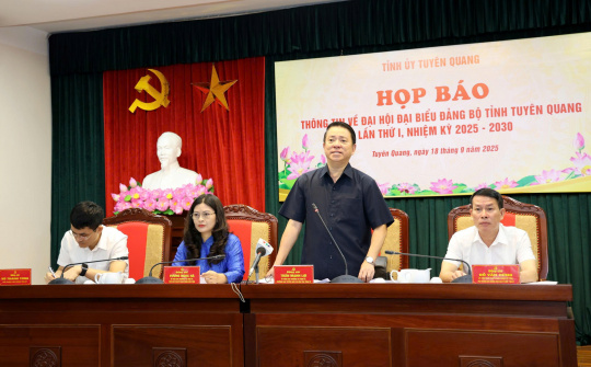 Tuyên Quang: Sẵn sàng cho Đại hội đại biểu Đảng bộ tỉnh nhiệm kỳ 2025 - 2030