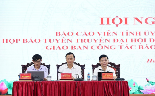 Tuyên truyền toàn diện, sâu rộng về Đại hội Đảng bộ Hà Tĩnh nhiệm kỳ 2025-2030