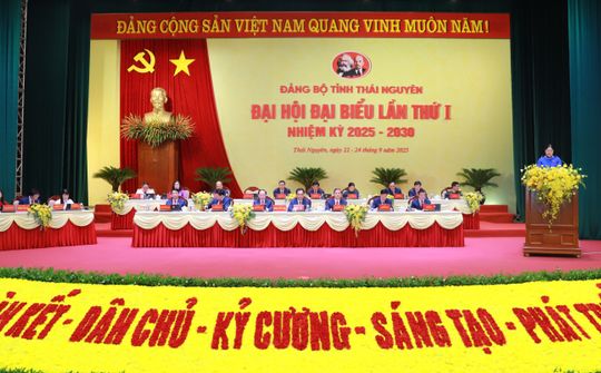Thái Nguyên hoàn tất phiên trù bị, sẵn sàng cho Đại hội Đảng bộ tỉnh lần thứ I, nhiệm kỳ 2025–2030