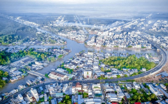 Cần Thơ đầu tư hơn 1.200 tỉ đồng phát triển đô thị xanh Ngã Bảy