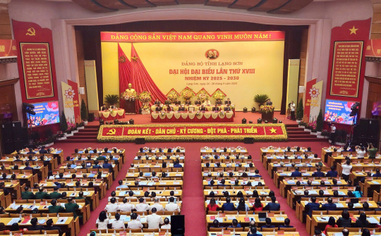 Lạng Sơn: Dám nghĩ dám làm, thúc đẩy sự phát triển toàn diện trong nhiệm kỳ mới
