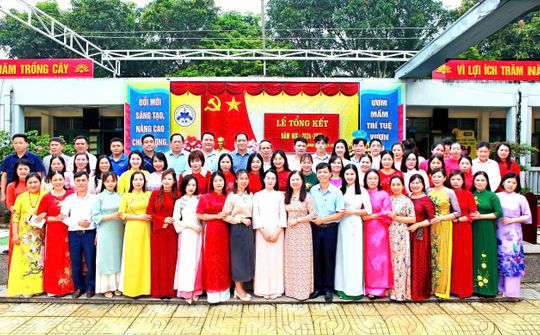 Trường Tiểu học Quảng Cư: Quyết tâm đẩy mạnh phong trào thi đua Dạy tốt - Học tốt