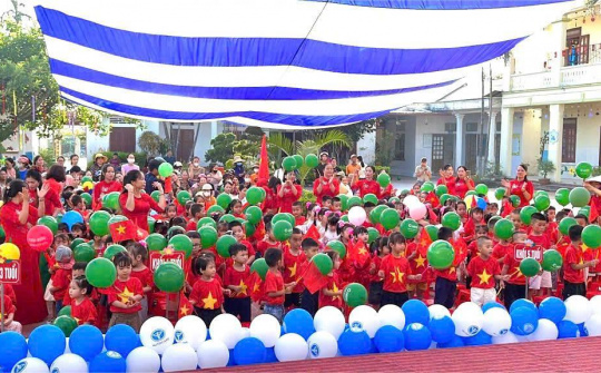 Trường Mầm non Phú Lộc: Nâng cao chất lượng hướng tới phát triển toàn diện cho trẻ