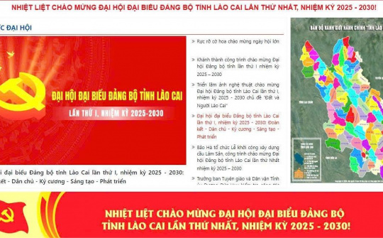 Đại hội Đảng bộ tỉnh Lào Cai: Bước ngoặt lịch sử cho chặng đường phát triển mới