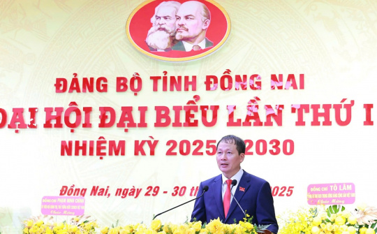 Đồng Nai phấn đấu đến 2030 cơ bản đạt tiêu chí thành phố trực thuộc Trung ương