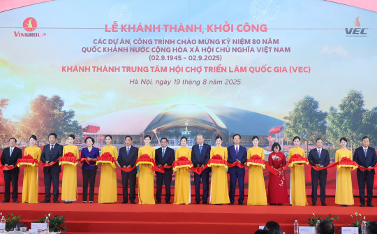 Nhiều dự án, công trình ý nghĩa được khánh thành, khởi công chào mừng Đại hội XIV của Đảng
