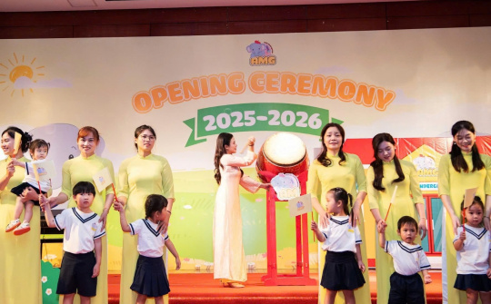 Khai giảng 2025 – 2026: AMG Kindergarten đồng hành cùng trẻ thơ trên hành trình khám phá và trưởng thành