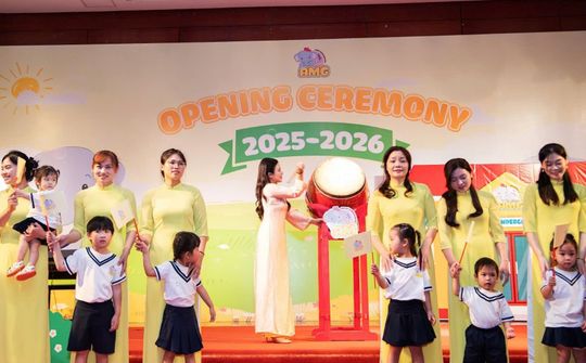 Khai giảng 2025 – 2026: AMG Kindergarten đồng hành cùng trẻ thơ trên hành trình khám phá và trưởng thành