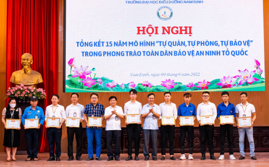 Đại học Điều dưỡng Nam Định tổng kết mô hình "Tự quản, tự phòng, tự bảo vệ"