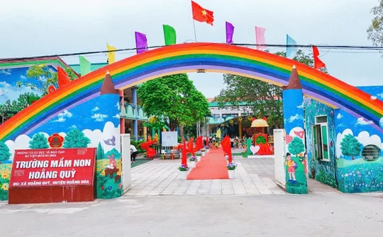 Trường Mầm non Hoằng Quỳ và hành trình lấy trẻ làm trung tâm trong giáo dục mầm non