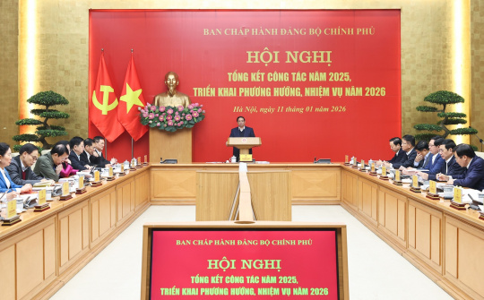 Đảng bộ Chính phủ: Tập trung tự chủ chiến lược, triển khai 5 chiến lược then chốt cho giai đoạn tới