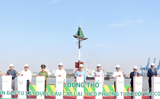 Động thổ cầu Cát Lái kết nối chiến lược Đồng Nai – TP.HCM