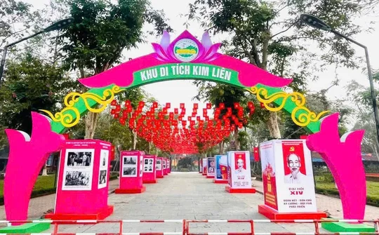 Nghệ An rực rỡ cờ hoa hướng về Đại hội đại biểu lần thứ XIV của Đảng
