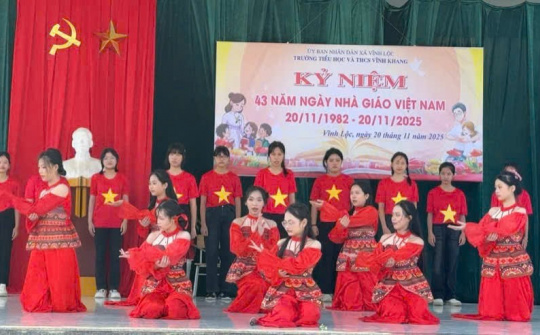 Trường TH&THCS Vĩnh Khang: Đổi mới vì chất lượng dạy và học