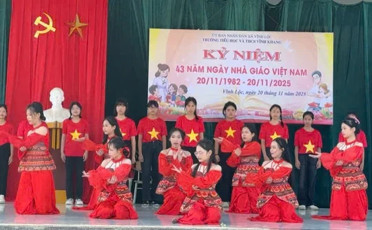 Trường TH&THCS Vĩnh Khang: Đổi mới vì chất lượng dạy và học