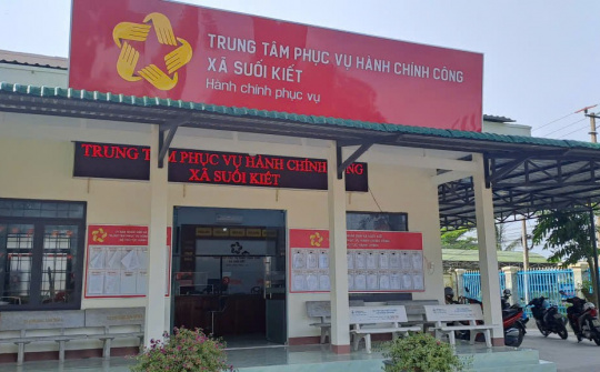 Xã Suối Kiết: Cải cách hành chính đồng bộ, hướng tới nền hành chính phục vụ