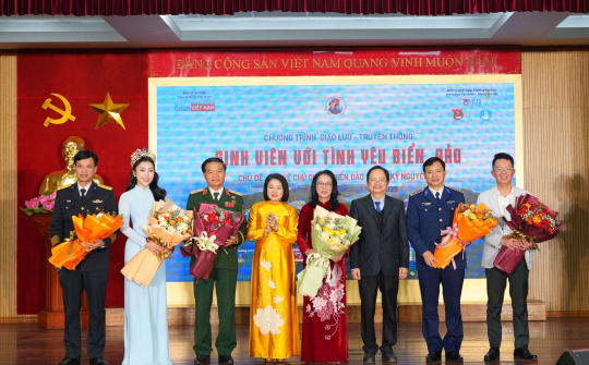 Tạp chí Biển Việt Nam kết nối sinh viên với nhiệm vụ bảo vệ chủ quyền biển, đảo trong kỷ nguyên số