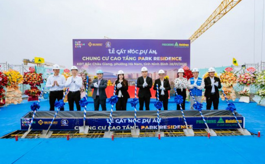 Sun Group Nam Hà Nội đạt dấu mốc tiến độ mới tại Sun Urban City