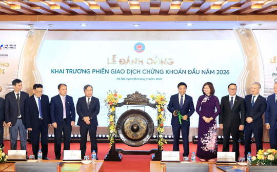 Chứng khoán Việt Nam bước vào năm 2026 với kỳ vọng tăng trưởng mới