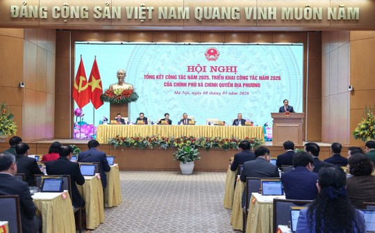 Kinh tế - xã hội năm 2025: Nhiều chỉ số cao kỷ lục; hoàn thiện thể chế có cường độ chưa từng thấy