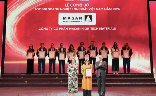 Masan High-Tech Materials: Top 500 Doanh nghiệp lớn nhất Việt Nam 2025