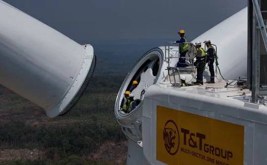 Cụm điện gió Savan của T&T Group tại Lào góp thêm nguồn lực cho tăng trưởng